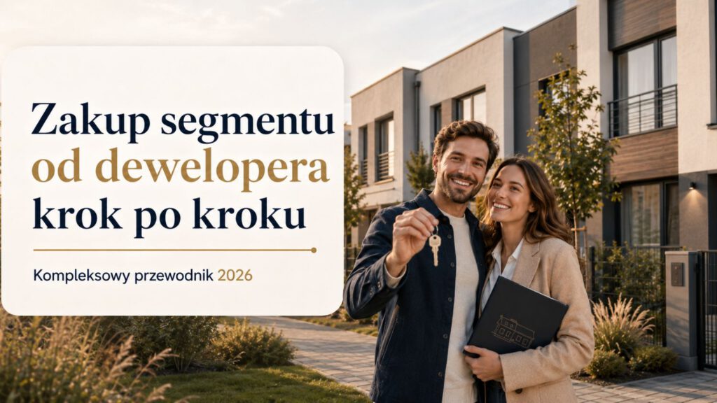 Zakup segmentu od dewelopera krok po kroku – kompleksowy przewodnik 2026